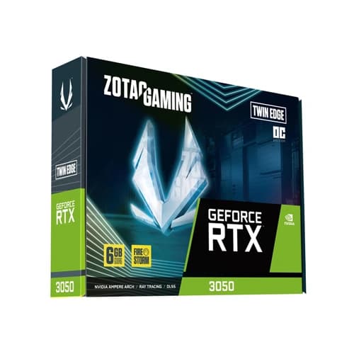 ZOTAC Gaming GeForce RTX 3050 Twin Edge OC 6GB GDDR6 GPU